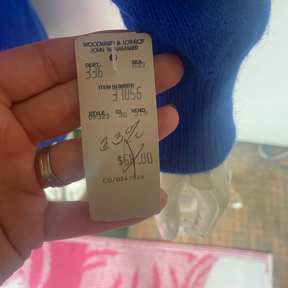 Vintage NWT sweater dress w sequins beads 80s 90s - Picture 3 of 12